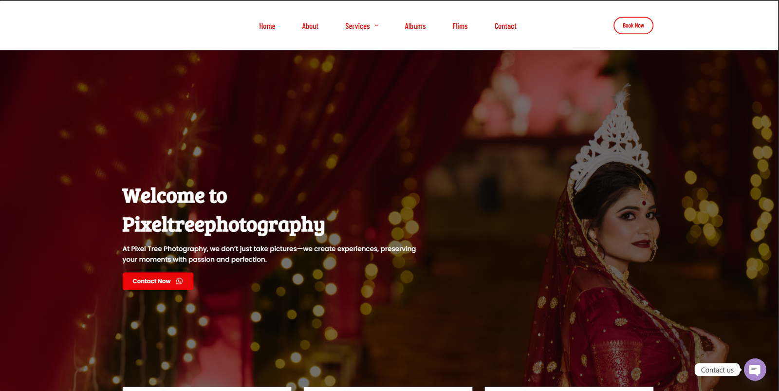 PixelTree Photography — Photography Website